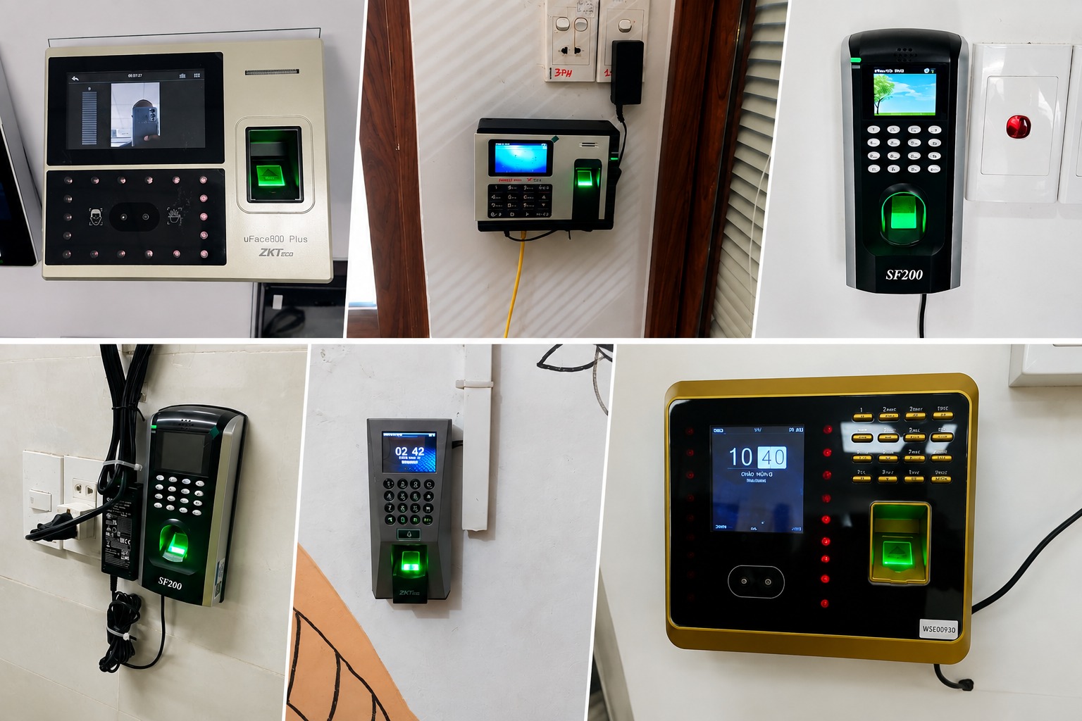 Time Attendance Machine Installation