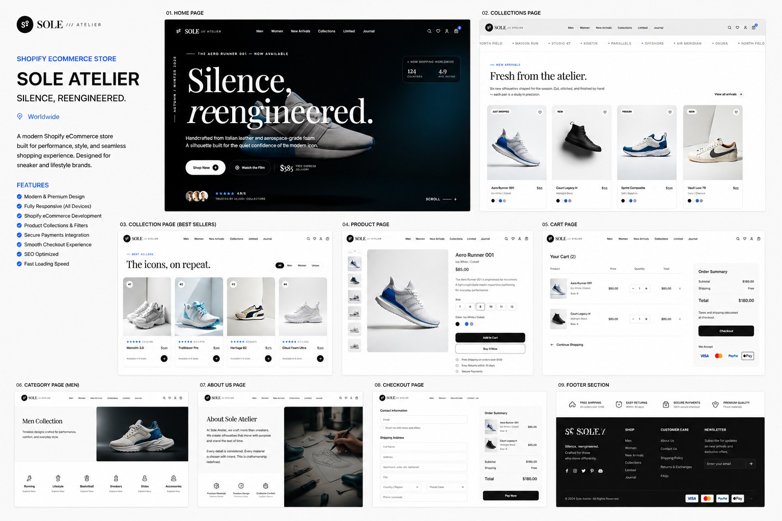 Shopify E-commerce Site